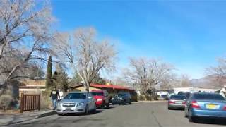 What does Albuquerque look like? Driving through an average neighborhood.