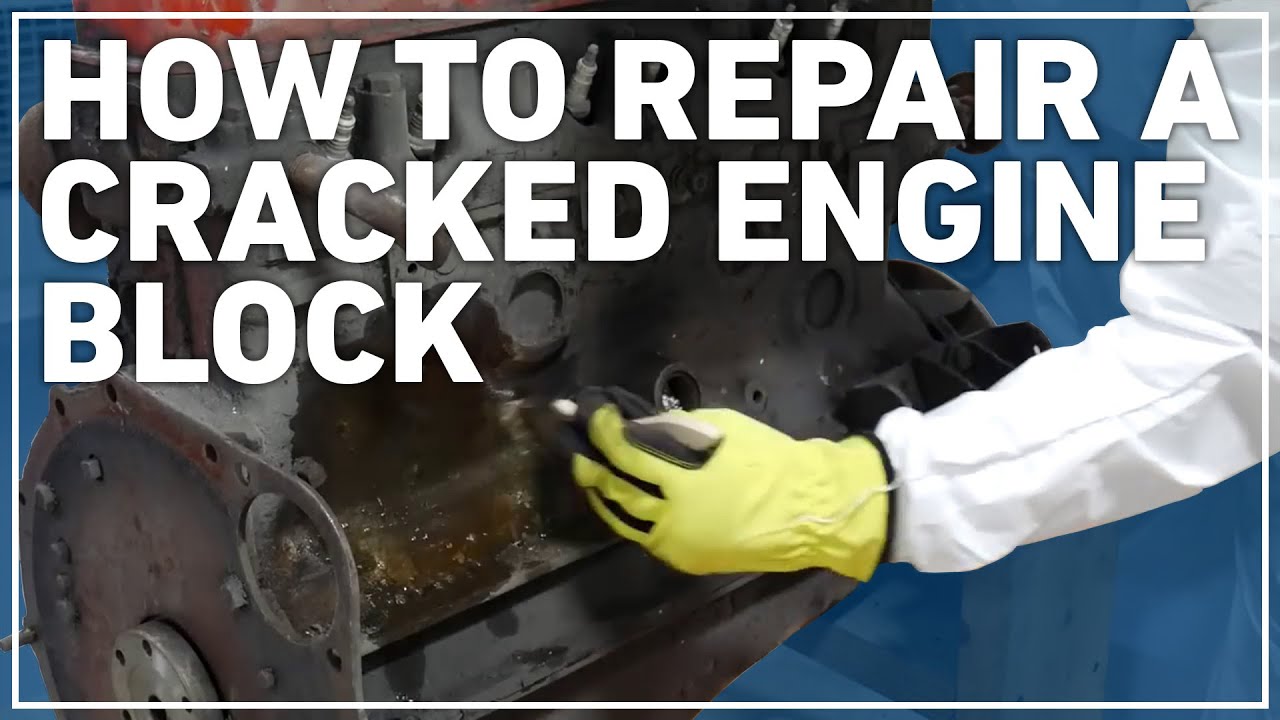 How To Repair A Cracked Engine Block - YouTube