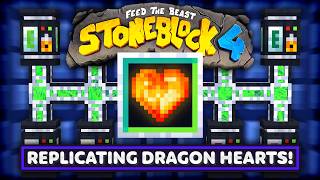 Minecraft StoneBlock 4 | AWAKENED DRACONIUM & REPLICATION! #17 [Modded Questing Stoneblock]