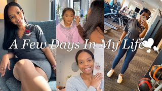 VLOG! come to work a quick flight✈️getting back to the gym, \u0026 makeup client