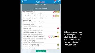 UCSF Health MyChart Bedside Let's Eat Tutorial
