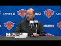 tom thibodeau coach of knicks postgame interview 02 20 2025