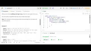 LeetCode Problem 443: String Compression | Two-Pointer C# Solution Explained