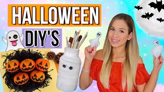 1 Min HALLOWEEN DIYS 👻Halloween Deko selber basteln 🎃Halloween 2018 deutsch - Cali Kessy