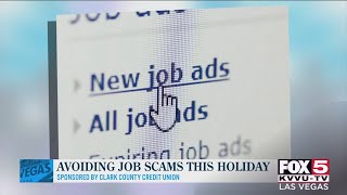 Avoiding job scams this holiday