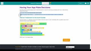 Code.org Event-Driven Programming Lesson 6 #1