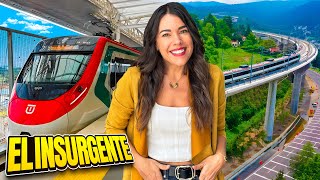 ¡TREN El INSURGENTE! 🇲🇽 De Santa Fe a Toluca en SOLO 40 MIN 😱 4K