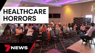 Queenslanders share harrowing healthcare experiences at community forum | 7 News Australia