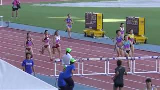 2018 日本インカレ陸上 女子 400mH 準決勝2組