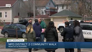 MPD District 2 community walk