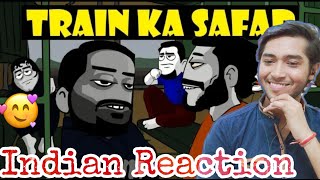 Train ka Sagar | Sharum ki Sketchbook | Indian Reaction | by Sahil dandeliya Reaction