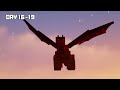 I Survived 100 DAYS as a BLOOD DRAGON in HARDCORE Minecraft!