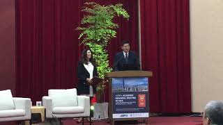 20190924-台大公衛學院與美國公衛學院暨學程學會24日舉辦「ASPPH亞洲學術區域會議」，共有300名國內公衛學者及63名各國學者出席，主題聚焦在21世紀公共衛生教育。（台大公衛提供）