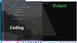 Asmr Programming | Half Pyramid Pattern | Print Pattern Interview Questions | JAVA.