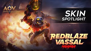 Mganga Redblaze Vassal Skin Spotlight - Garena AOV (Arena of Valor)