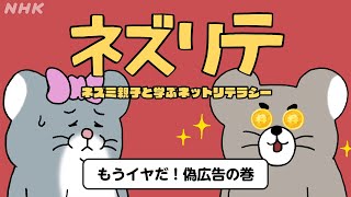 [ネズリテ]投資を騙る詐欺広告 そもそもSNS広告の仕組みって？| ネズミ親子と学ぶネットリテラシー | NHK