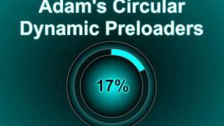 Circular Dynamic Preloader Tutorial - Flash CS4 CS5.5 ActionScript 3.0