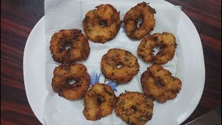 రాత్రి మిగిలిన అన్నంతో గారెలు | How To Make Vada With Leftover Rice in Teugu | Leftover Rice Garelu