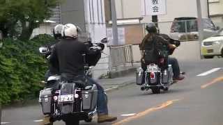 素敵な彼女とタンデム　岐阜県　ヤマハ・XV1600ロードスター　XV1600 Road Star　ヤマハ ロイヤルスター　ハーレー動画　Yamaha Royal Star　4WY