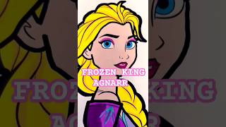FROZEN King AGNARR coloring pages #frozen #disney #elsa #colorgoart #disneyprincess