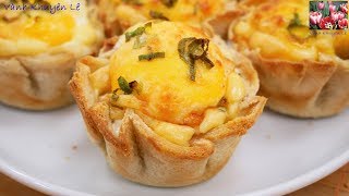 BÁNH TRỨNG NƯỚNG - Cách làm món Bánh ngon mà rất nhanh cho các bữa tiệc nhỏ by Vanh Khuyen