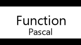 pascal tutorial- 11 Funtions