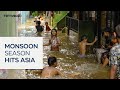 Thousands affected by floods in Southeast Asia