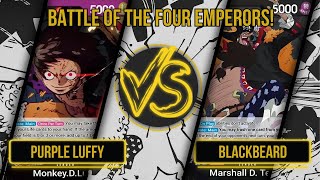 [OP9] Purple Luffy vs Blackbeard | WEBCAM BATTLES