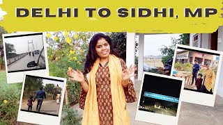 My Sasural Travel for Diwali from Delhi to Sidhi, MP. / Long Road Trip.