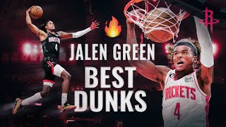 Jalen Green Best Dunks | Houston Rockets