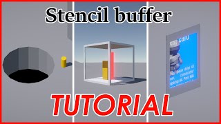 [TUTORIAL] Stencil buffer in Unity URP (cutting holes, impossible geometry, magic card)