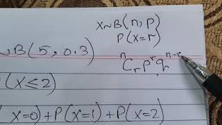 TKMaths A Level S1 Binomial distribution past paper qs video 3