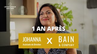 1 an après avec Johanna, Assistante de Direction chez Bain \u0026 Company