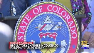 New Colorado law on funeral regulations led to Davis Mortuary investigation
