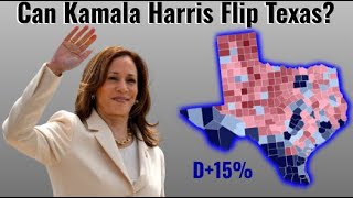 Can Kamala Harris Win Texas in 2024~ Blue Texas Incoming?