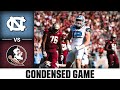 North Carolina vs. Florida State Condensed Game | 2024 ACC Football