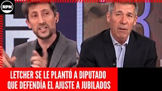 HERNÁN LETCHER SE LE PLANTÓ A DIPUTADO MACRISTA QUE DEFENDÍA EL AJUSTE A JUBILADOS: “¿EN SERIO?”