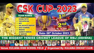 FINAL DAY LIVE CSK CUP 2023 KULIANA MAYURBHANJ ODISHA