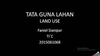 Tata Guna Lahan