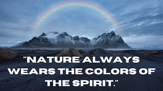 [Rainbow] 5 famous quotes and lyrics related to rainbows in nature that can touch people's hearts