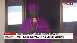 Ssaabalabirizi Dr. Kazimba akukulumidde Abantu abaagala abaweereza nga bakyali muwoofisi