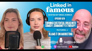 Turning Existential Dread into Comedy, Community & Therapy with Blame it On Marketing