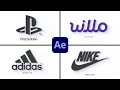 Trendy Logo Animation in After Effects - After Effects Tutorial - Simple Logo Animation