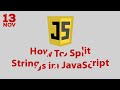 How to split strings in JavaScript to exctract specific sentences