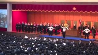 早稲田大学 2015年 入学式