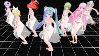 【ＭＭＤ】Tdaシスターズ Gravity=Reality フル透けリバイバル公演