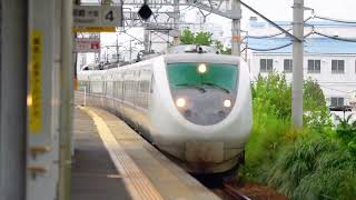 【ひとくち動画！】東海道線681系特急しらさぎ号稲沢駅通過シーン！