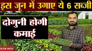 गर्मी में उगाए ये 6 सब्जी | Summer vegetable | garmi me Konsi sabji lagaye | sabji ki kheti | crop