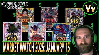 One Piece TCG: Market Watch 2025 - January 15th, The Market is Stabilizing but there are some Movers