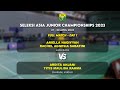 SELEKSI AJC 2023 - Ariella N / Rachel Agnesia VS Ardita A/ Titis Maulida [ FULL MATCH - DAY 1 ]